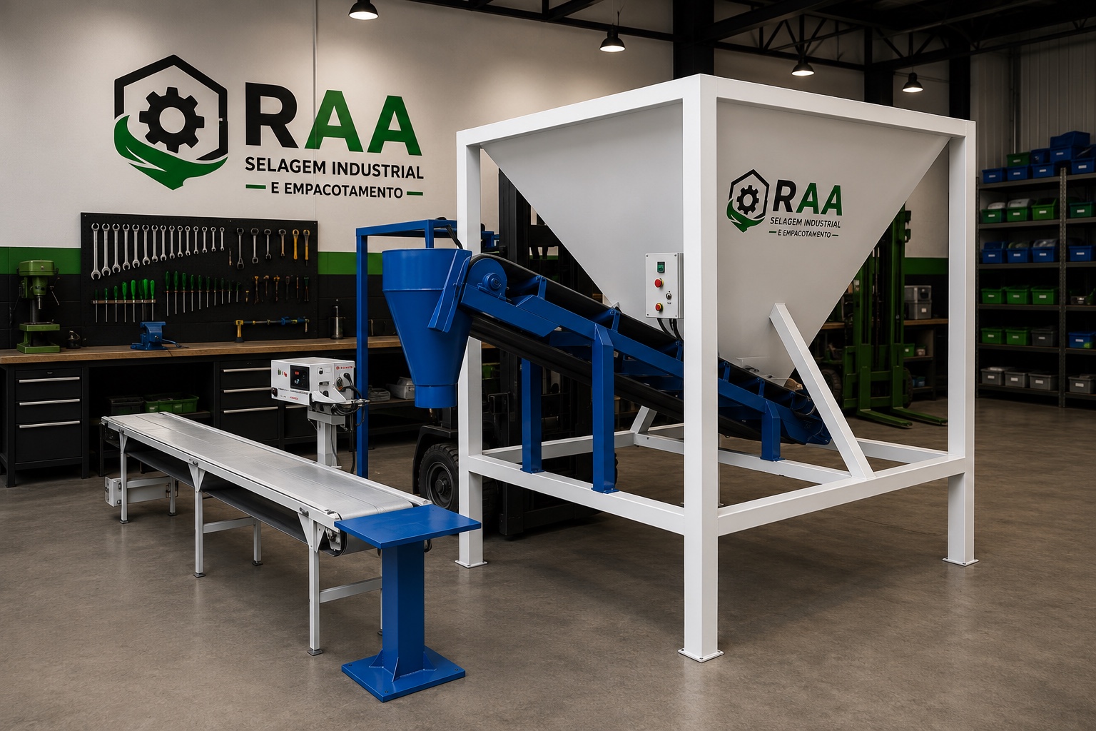 Equipamento industrial RAA