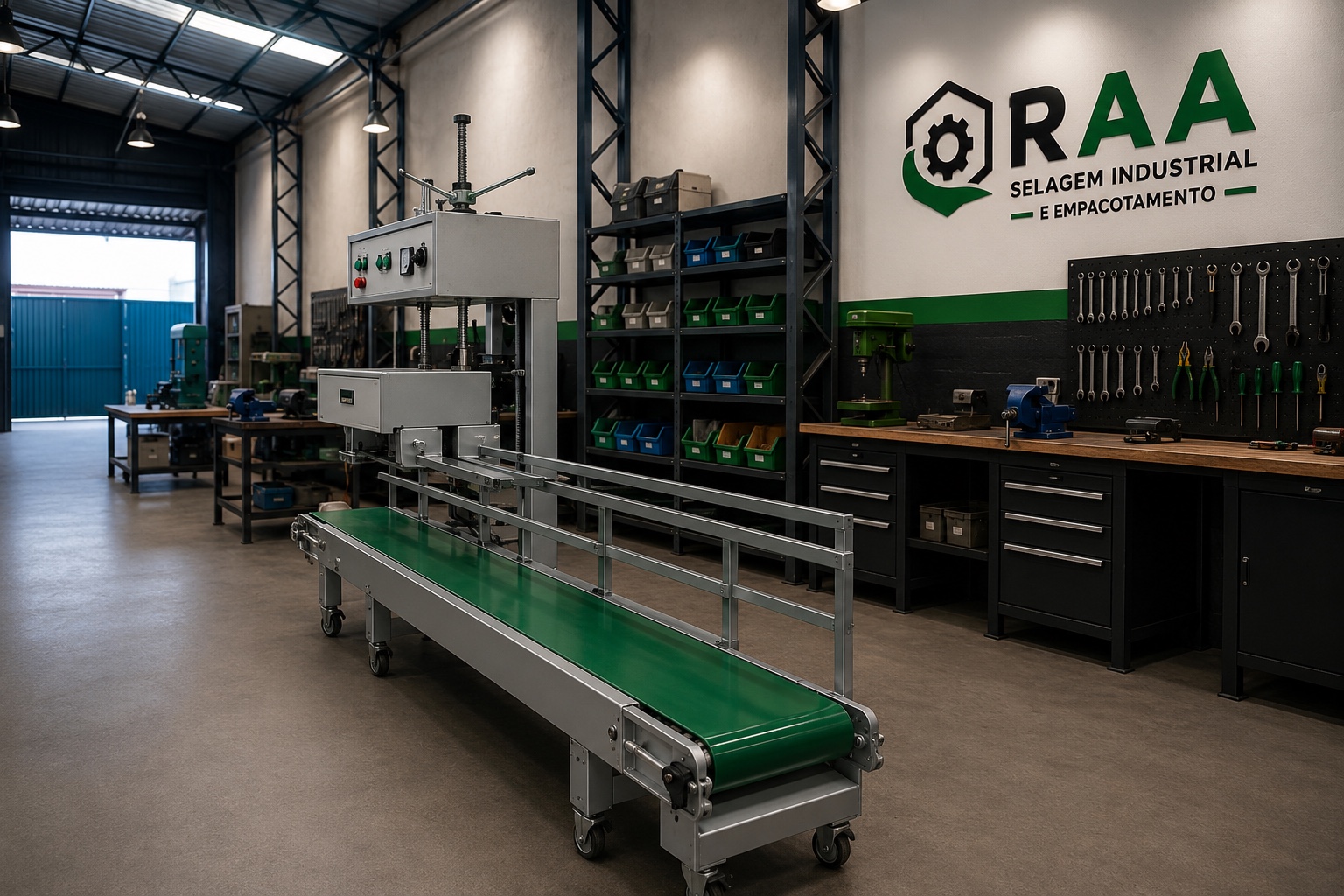 Máquina industrial RAA