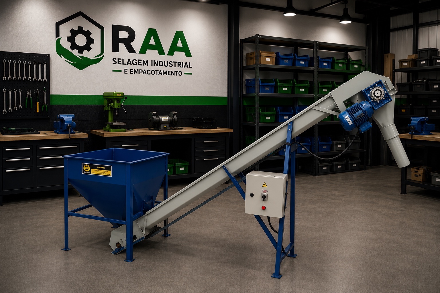 Transportador industrial RAA